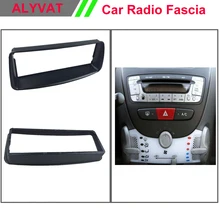 Din Audio Fascia For CITROEN C1 TOYOTA Aygo PEUGEOT 107 Radio CD GPS DVD Stereo CD Panel Dash Mount Installation Trim Kit Frame