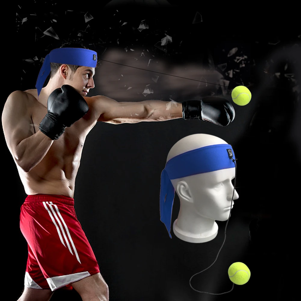 Мяч для борьбы боксерское оборудование с головным диапазоном для тренировки скорости рефлектора боксерский удар Муай Тай упражнения