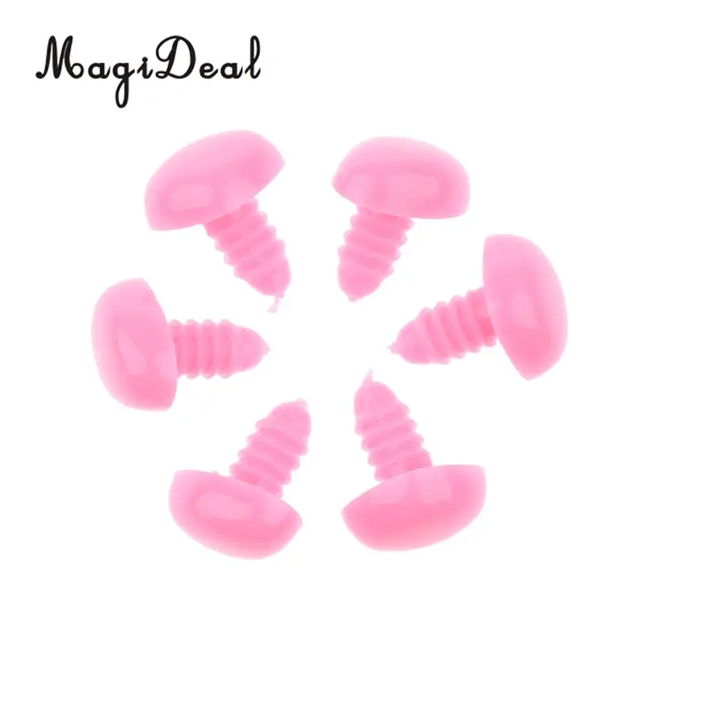 100Pcs/Pack 13x15mm Safety Noses for Soft Plush Animal Toys DIY Making Supplies Children Kids Girls Toys 4Colors