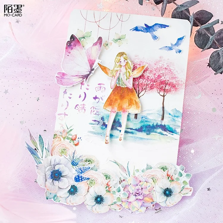 Velryba kawaii žurnál deník můj melodie japonský malý DIY cestovní papír roztomilá nálepky scrapbooking vločky papírnictví