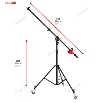 

With light lamp frame studio lamp holder hanger oblique arm frame cross arm studio lamp bracket top light stand CD50 T03