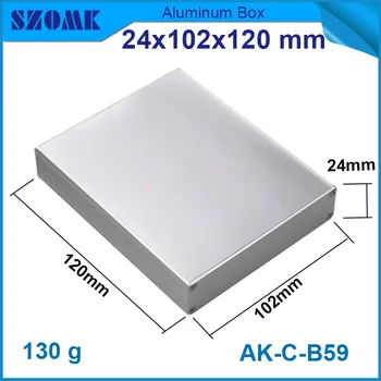 

10 pieces szomk control enclosure electronics logo design draw latches 24*102*120mm 0.93*3.98* 4.72inch