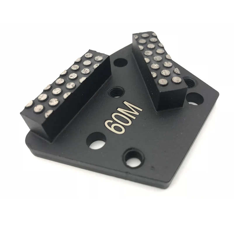 Metal bond Diamond Concrete Grinding Pad Scraper  cutting blade for concrete used for strong magnetic plate 