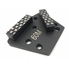 Metal bond Diamond Concrete Grinding Pad Scraper cutting blade for concrete used for strong magnetic plate Metal bond Diamond Concrete Grinding Pad Scraper cutting blade for concrete used for strong magnetic plate