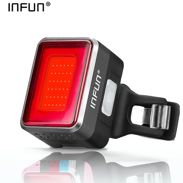 Best Offers INFUN F50 Bicycle Rear Light For Bike Automatic Brake Induction Taillight MTB Cycling Charge LED Safety Running Lamp Accessories Best Offers INFUN F50 Bicycle Rear Light For Bike Automatic Brake Induction Taillight MTB Cycling Charge LED Safety Running Lamp Accessories
