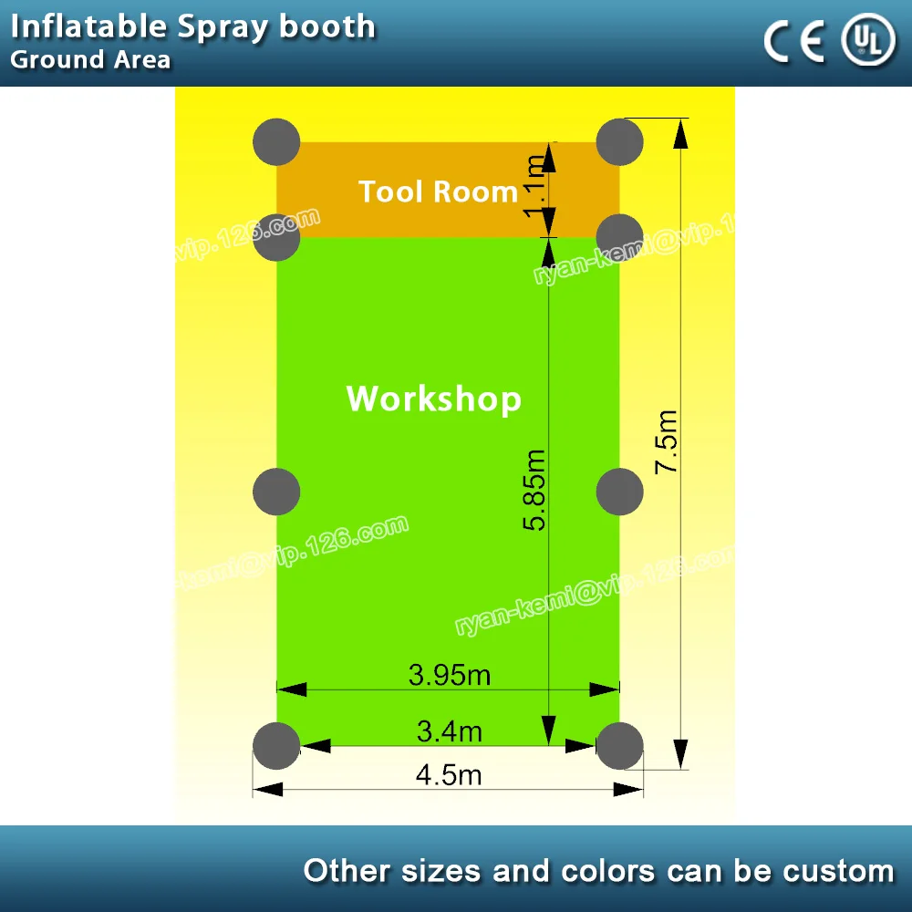 ground-area-of-inflatable-paint-cabin