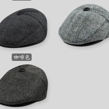 Новинка весны осень-зима Берет Hat Сгущает Кепки уха Защитите старый Для мужчин уха Кепки Snapback, складной Шапки Casquette Gorras