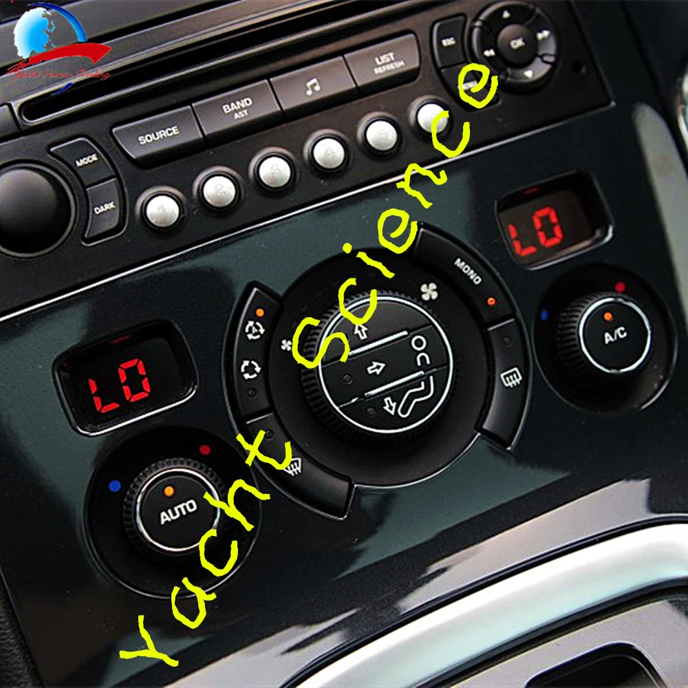 1 шт. автомобиль ACC A/C нагреватель ЖК-панель модуль дисплей Мониторы Pixel Ремонт кондиционер информация экран для peugeot 3008 5008