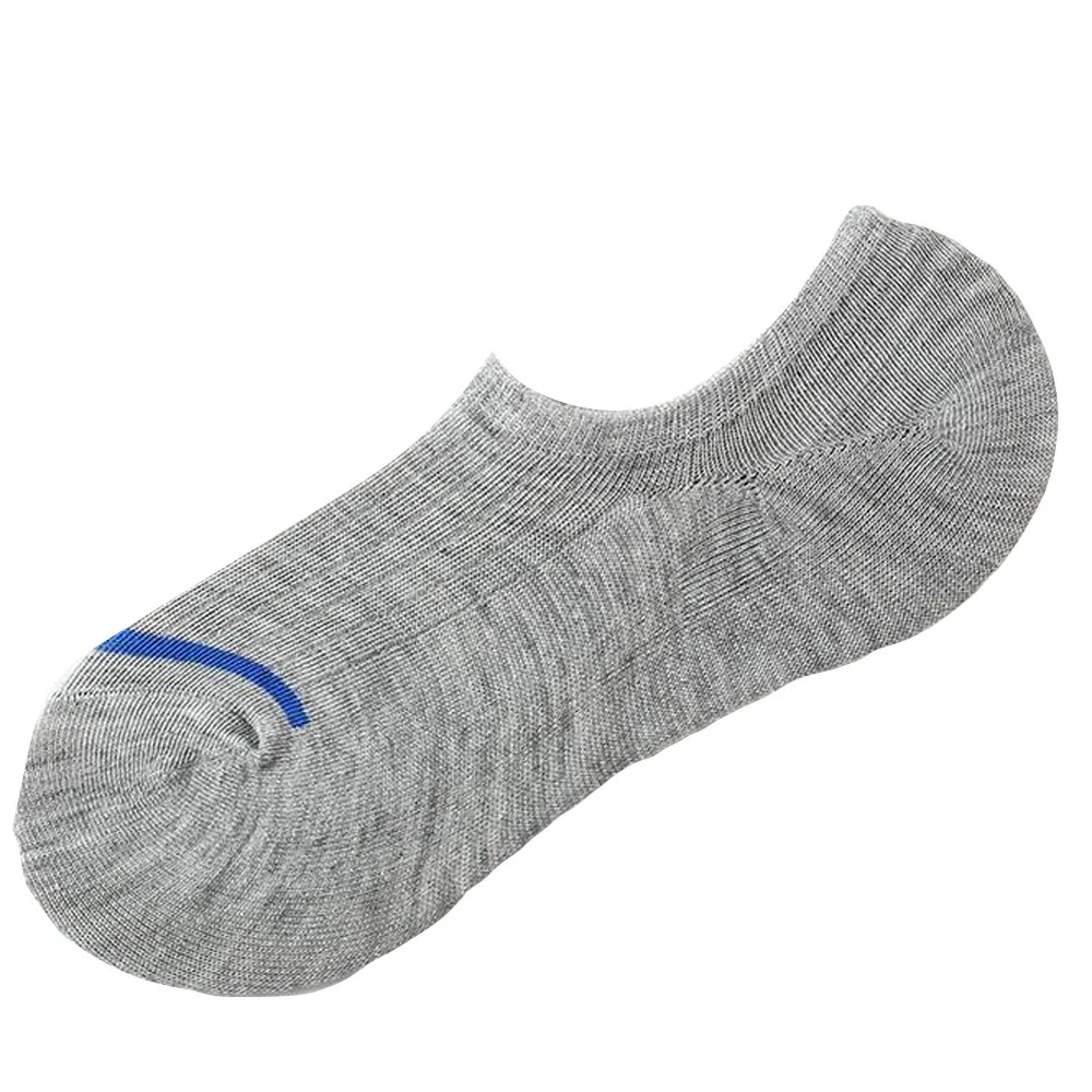 Женские нескользящие носки-башмачки повседневные летние невидимые носки мягкие Дышащие хлопчатобумажные носки с полосками# RN