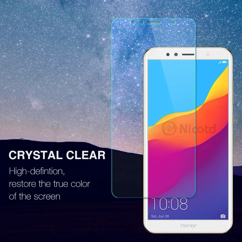Закаленное стекло для Huawei honor 9 lite 7 6 8 2 шт. Защита экрана Honor 7A pro 7C 10 8c 9H защитная