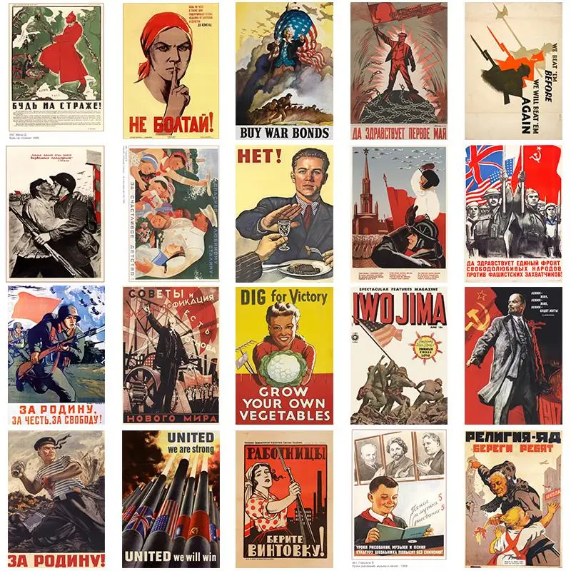 A1-38# постер Второй мировой войны s 20/шт. Стикер для ноутбука домашний декор стильный настенный Дорожный чемодан детские игрушки граффити наклейка