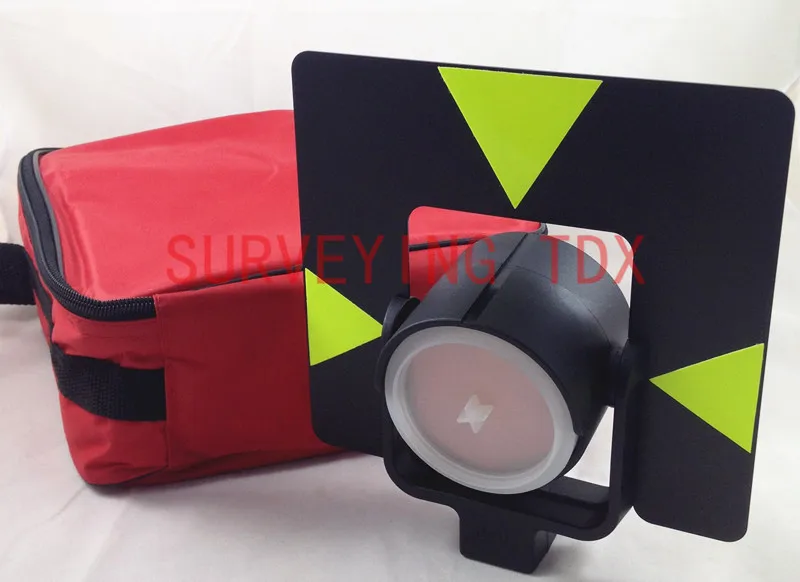 

NEW Single Prism With Soft Bag For LEICA Type Total Stations Offset 0mm