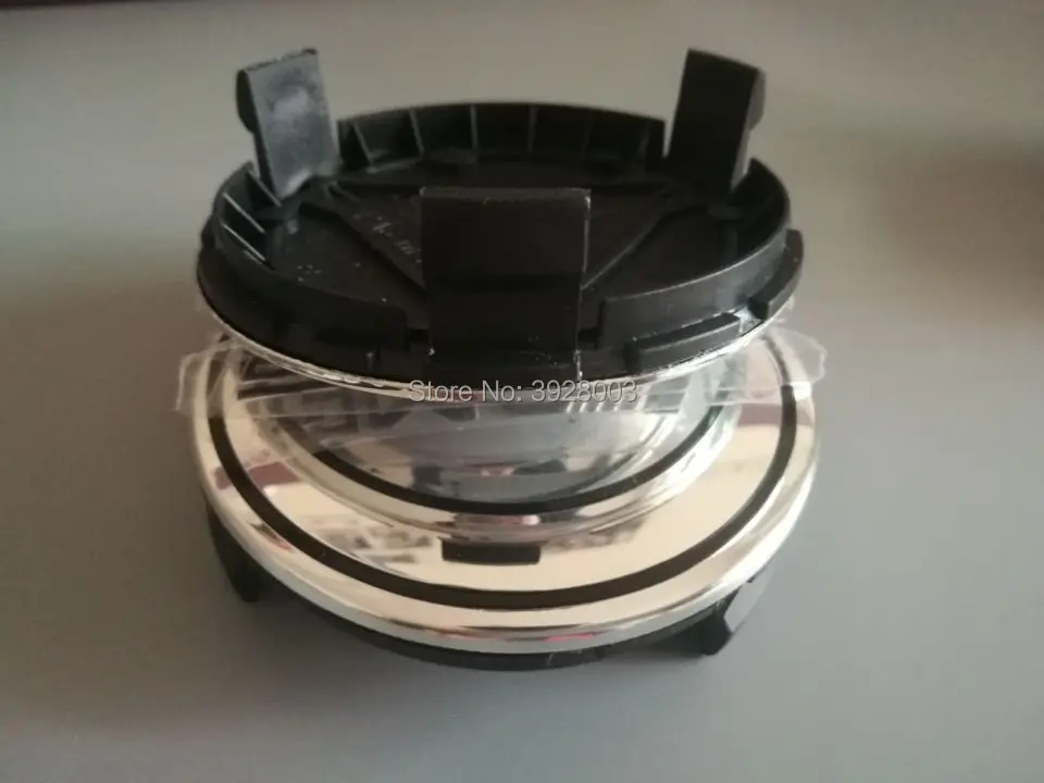200pcs 75mm FOR Mercedes Benz car wheel cover, silver and black FOR AMG