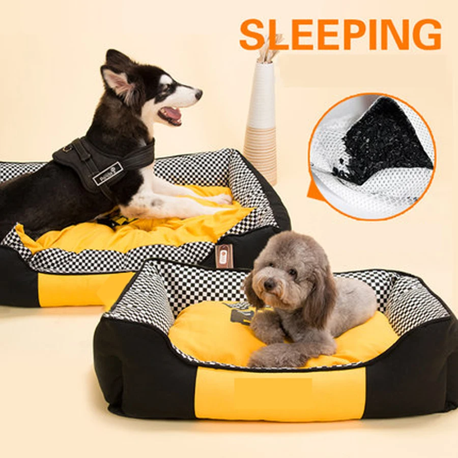 

Soft Kennel Tick Cozy Dogs Mats Dog Bed Large Dogs Beds Nest Puppy Space Home Cucce Per Cani Coussin Chien Animals Cargo 60Z1255