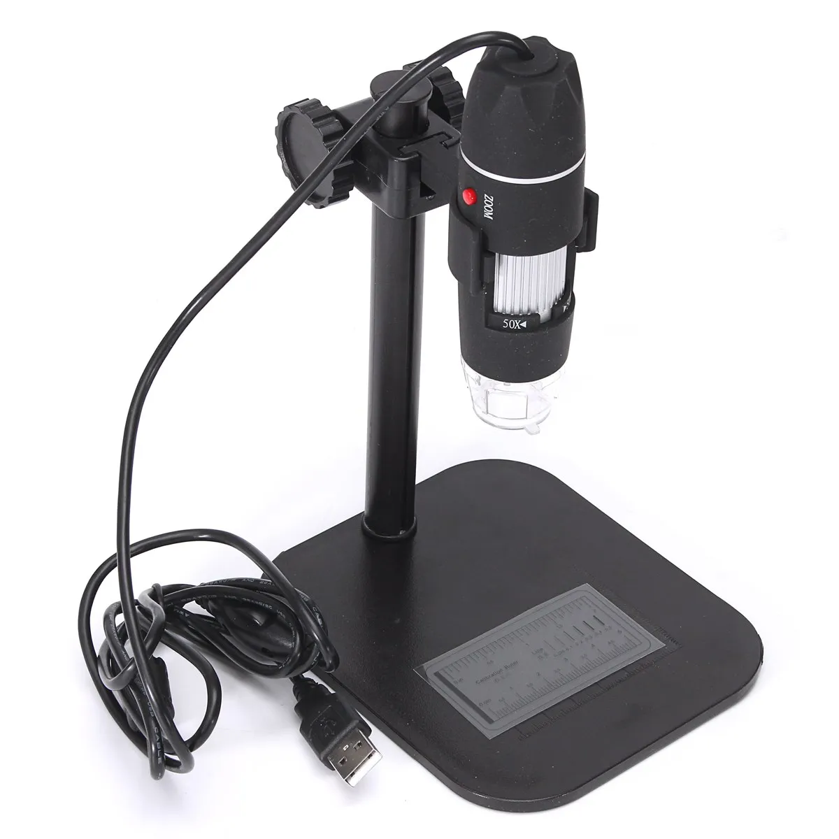 1X 500X LED USB Digital Microscope Magnifier Camera 5V DCin