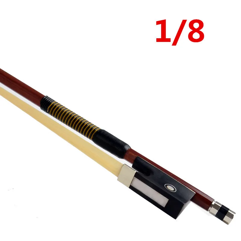 High quality violin bow size 1/8 violin Horse hair violin accessories