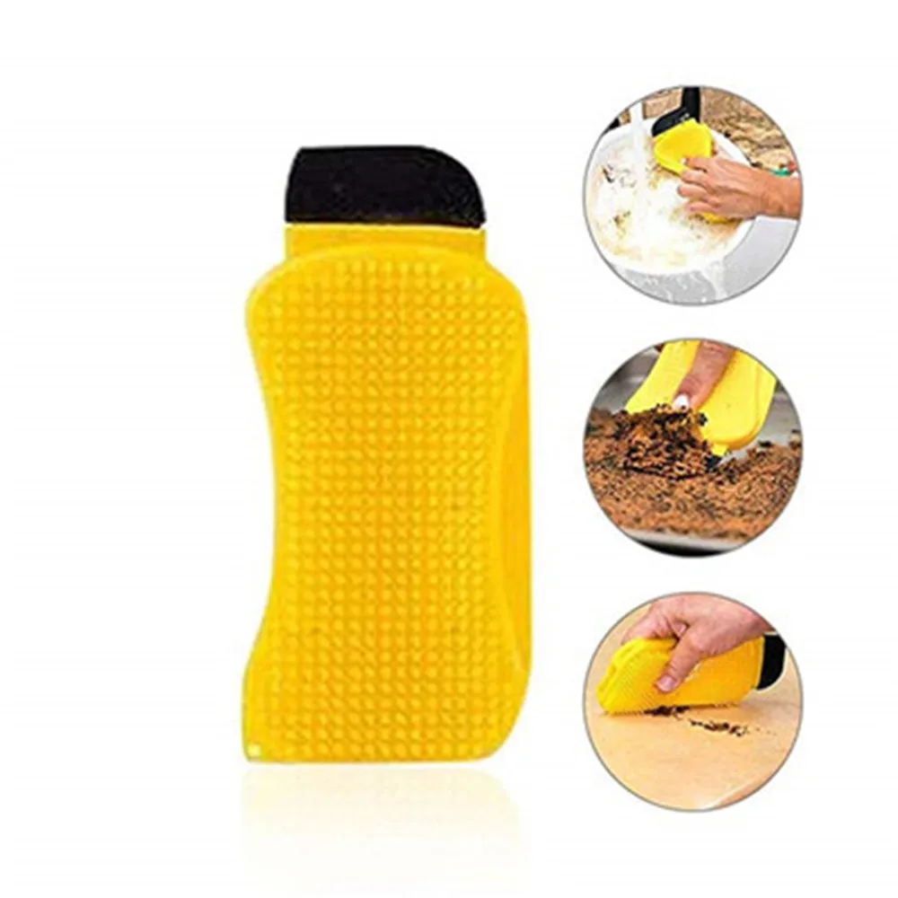 1PC kitchen goods 3 in 1 silicone dishwashing brush cleaning multi-purpose tool accessories tools | Дом и сад
