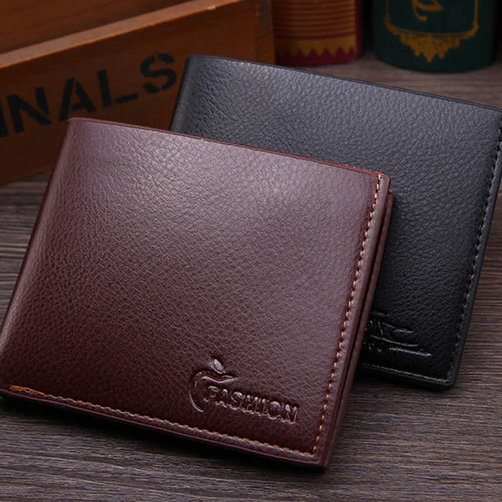 Emarald Men Wallets Mens Wallet small Coin Bag Zipper Money Purses High ...