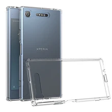 Прозрачный чехол из ТПУ для sony XZ1 чехол для Xperia XZ1 чехол из силикона и ТПУ ПК чехол для телефона противоударный чехол для sony Xperia XZ1 задняя крышка