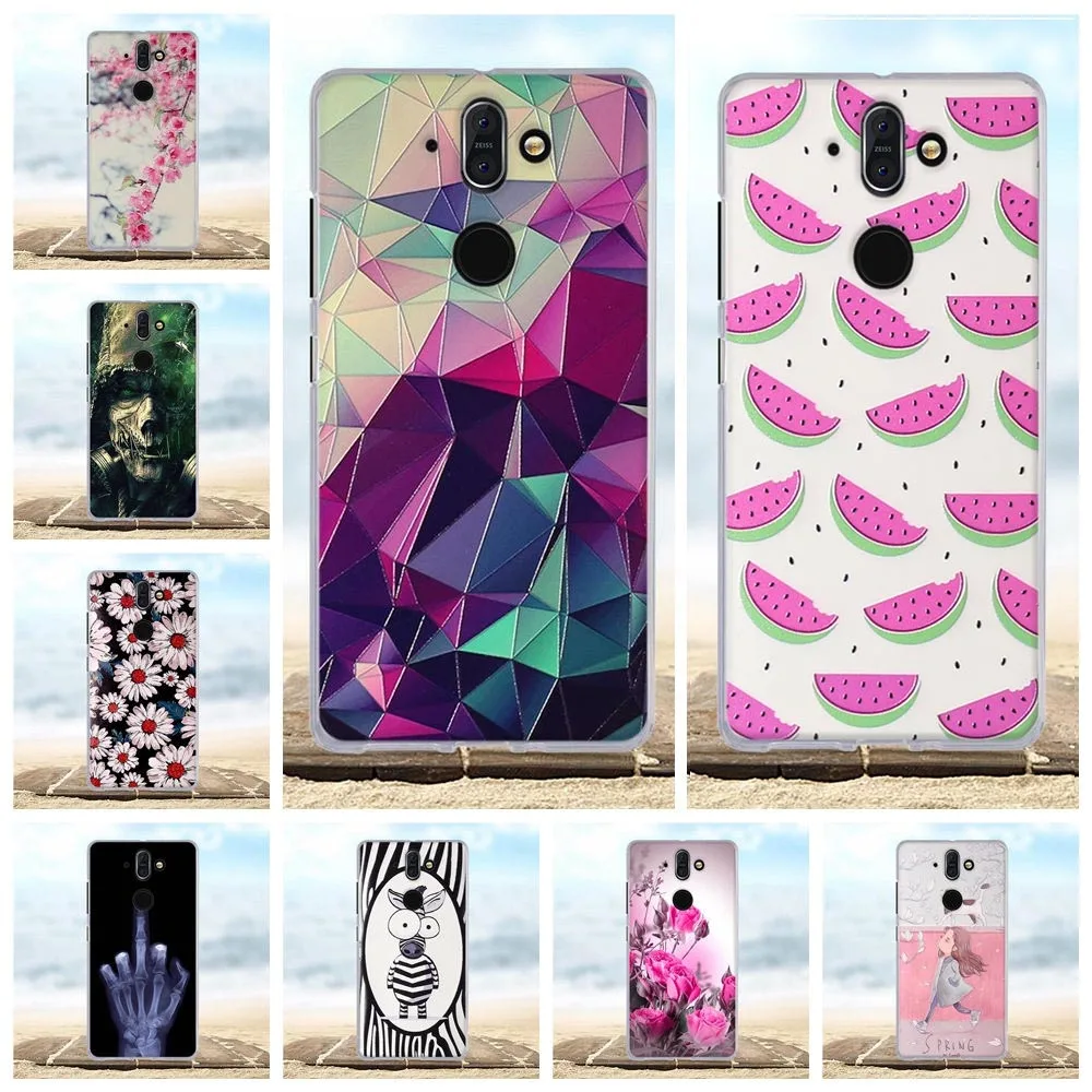 For Nokia 8 Sirocco Case Soft Silcione TPU Cover For Nokia 8 Sirocco Case 3D Pattern Flower Capa For Nokia 8 Sirocco Phone Cases For Nokia 8 Sirocco Case Soft Silcione TPU Cover For Nokia 8 Sirocco Case 3D Pattern Flower Capa For Nokia 8 Sirocco Phone Cases