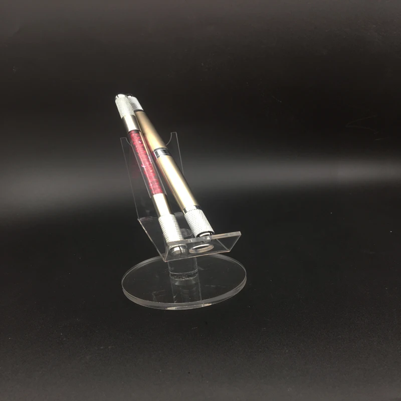 Acrylic Tattoo Pen Machine Holder Display Stand Holder Transparent