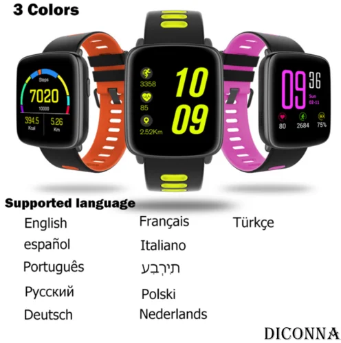 Original IP68 Waterproof Smart Watch Sport Watch Sleep monitor Pedometer GV68