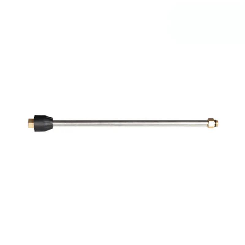 

38 CM Long Rod Stainless Steel Lance Nozzle High Pressure Car Washer Water Gun Quick Connect Spray Cleaning