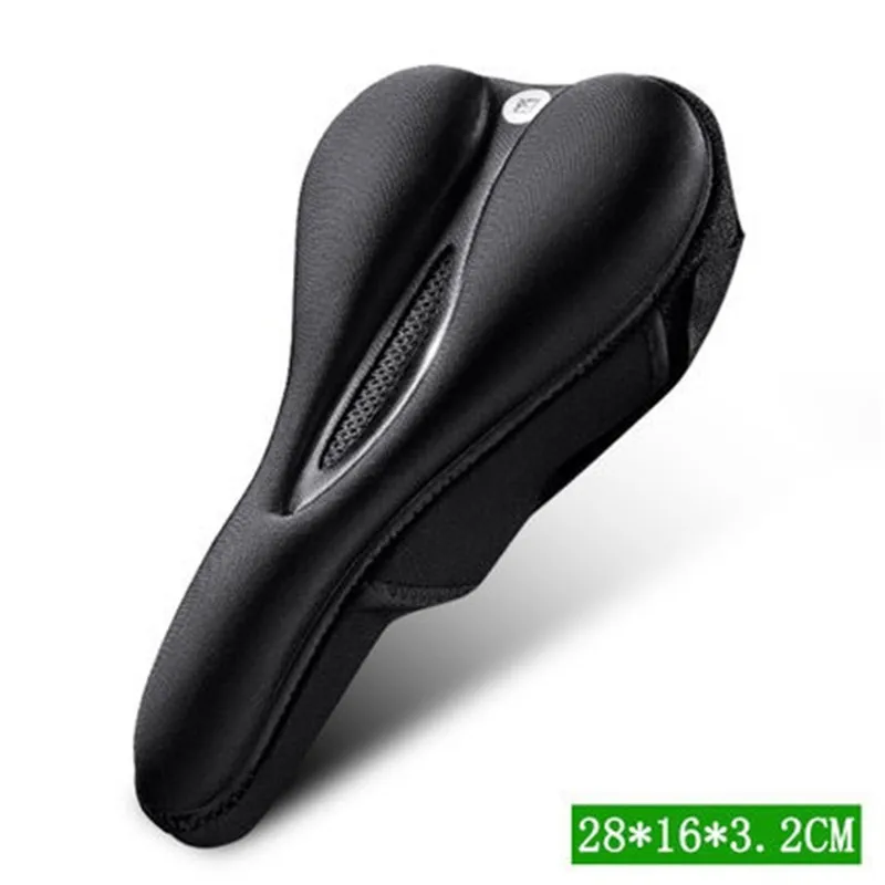 

Silicone Bicycle Saddle Hollow Breathable MTB Bike Seat Cushion Cover Mat Soft Silica gel Saddle Cycling Accessories Part