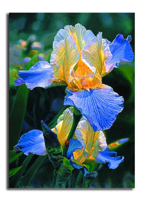 5D DIY Diamond Painting flower Scenery Round Diamond Mosaic Home Decor Diamonds Embroidery