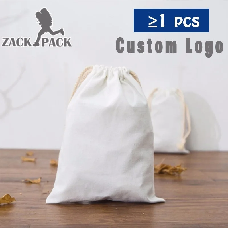 

3pcs Drawstring Bag Storage Bag School Sackpack Small Pouch Backpack Fabric Cotton Canvas Millimeter Backpack 2019