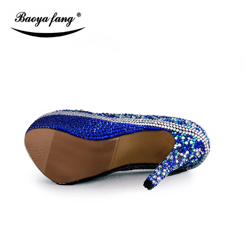 Mode 14cm Ensembles Bleu Partie 8cm Cyrstal Shoesshoes Haute 11cm Et Chaussures 11cm Couture Bag Royal Robe Pompes Talons Sac Mariage 14cm With Heel Femmes Heel De Bag Shoe Assorti Bag 8cm Heel zAwqnd8
