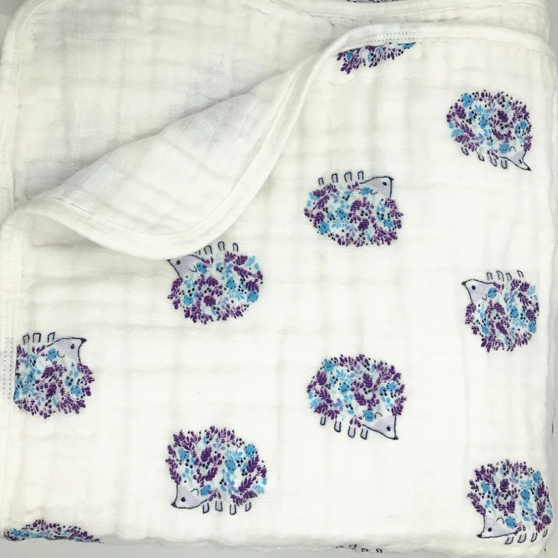 

ins4 layerMuslin blanket baby swaddle Cotton 100% Soft Baby muslin blanket Swaddle Blanket Functions Baby Wrap baby bath towel