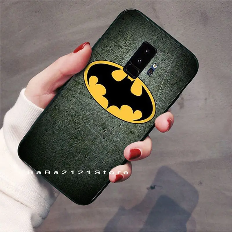 Babaite супергерой Бэтмен с логотипом на заказ высококачественный Телефон чехол для Galaxy S5 s6 edge plus s7 s8 plus s9 plus s10 s10 plus - Цвет: A4