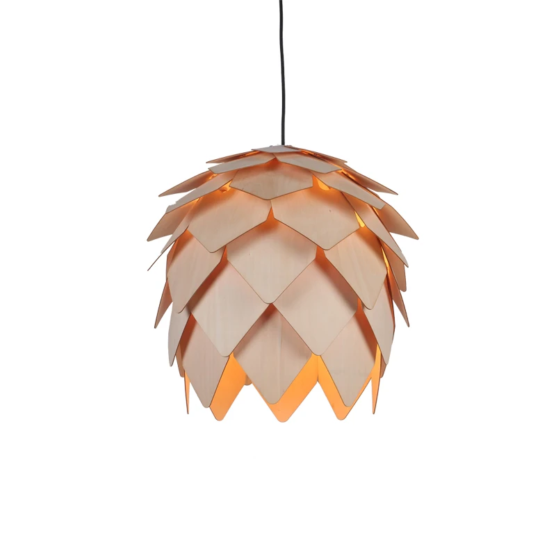 

Modern Wooden lamparas colgante Dining Room Bedroom Pendant Light Wood hanglamp Bar Hotel Nordic lamp industrial decor Fixture