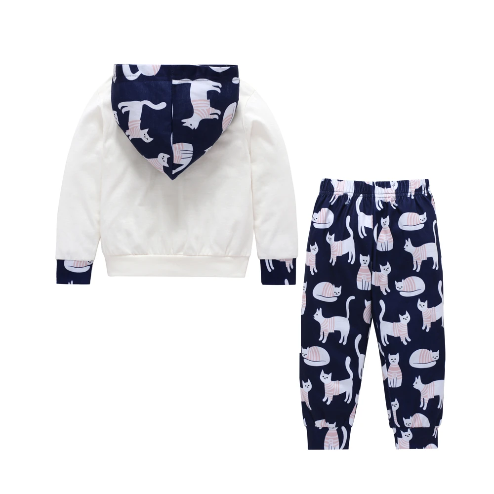 Spring Autumn Baby Boy Clothes Cat Children Clothing Set 2018 Fall Kids Outfit Sports Suit For Boys 2Pcs Hoodies Pants Tracksuit (3)