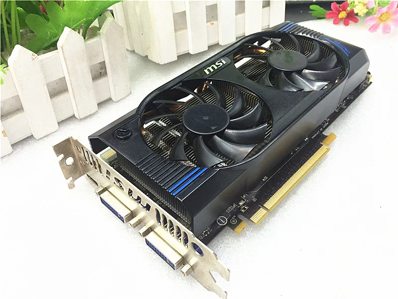  For MSI GTX560SE 1G 192bit DDR5 PCI-E 2.0 graphics card  used  