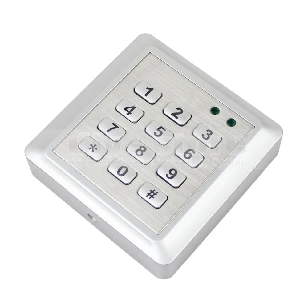 Diysecur Водонепроницаемый 125 кГц RFID клавиатуры Система контроля доступа комплект+ 280 кг Водонепроницаемый магнитный замок+ пульт дистанционного Управление Лер W4