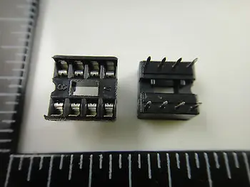 

200pcs 8 Pin 2.54mm DIP SIP IC Sockets Adaptor Solder Type