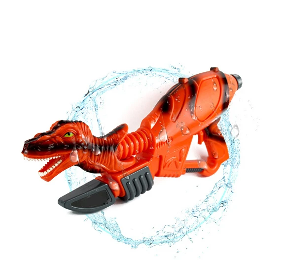 Summer Beach Holiday Fashion Dinosaur Pumping Water Gun Toy Kids Tyrannosaurus Trigger Fight Pool Squirt Toy Pistol Water Battle Summer Beach Holiday Fashion Dinosaur Pumping Water Gun Toy Kids Tyrannosaurus Trigger Fight Pool Squirt Toy Pistol Water Battle