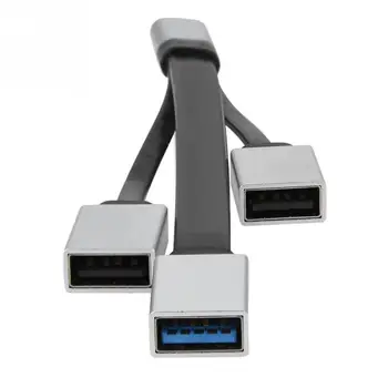 

USB-C Adapter to USB30 USB2.0 Hub Converter 1000Mbps Data Transmission Type-C Splitter for Laptop Desktop Mobile Phone