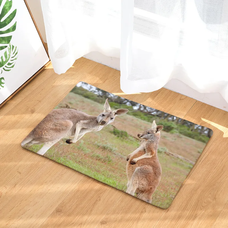 CAMMITEVER прекрасный кенгуру коврик для животных детский коврик для комнаты коврик для спальни мягкий ковер прямоугольные коврики для дома
