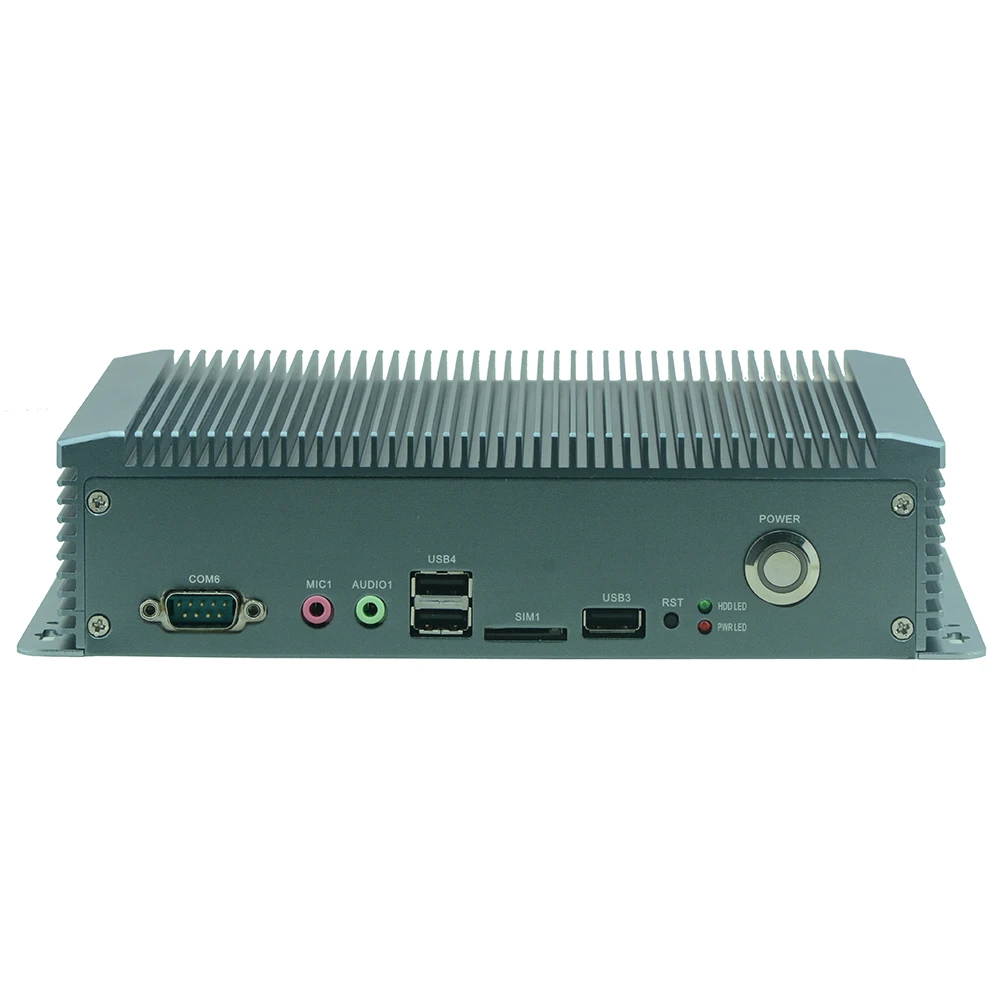 Partaker Q4 Fanless Industrial PC With 6 COM 1 SIM Slot 2 LAN (5)