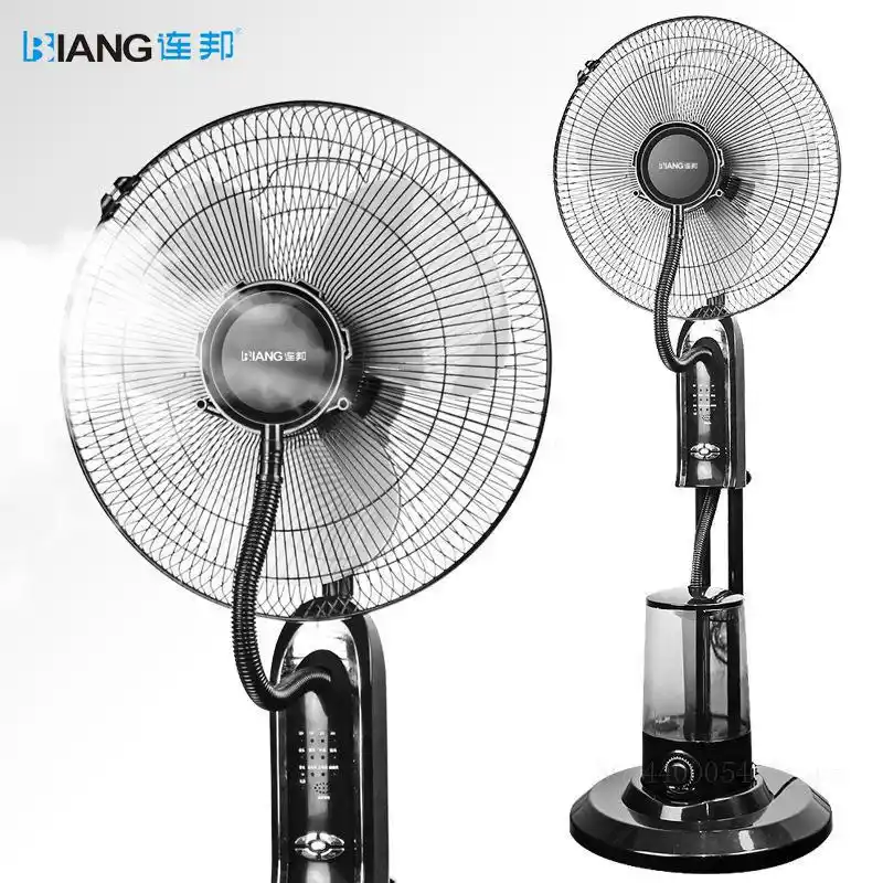 water pedestal fan