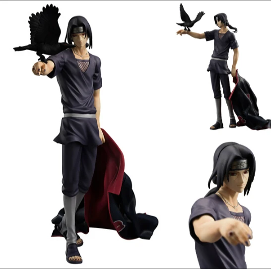 

NARUTO PVC Action Figure Uchiha Itachi Figure Toys Juguetes 230MM Japanese Anime Naruto Uchiha Itachi Collectible Model Toy N16