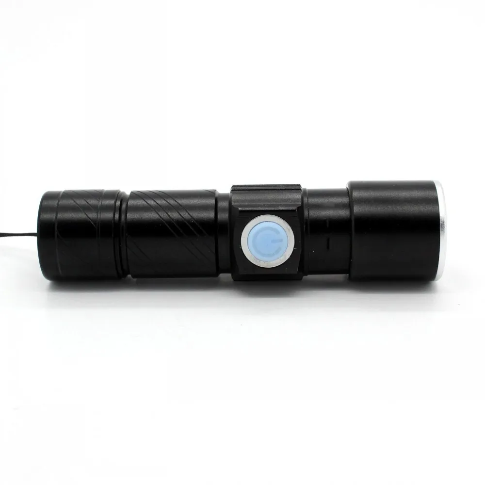 USB flashlight black-2