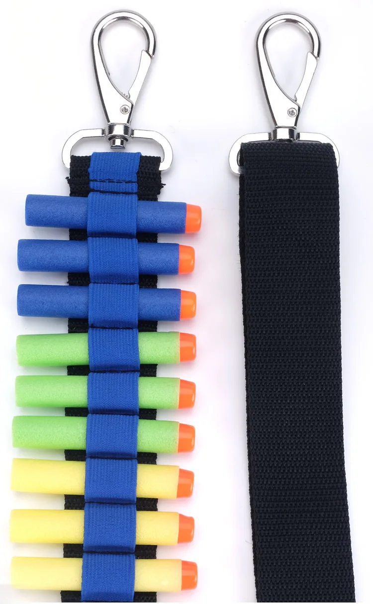 Gun Belt Toy For Nerf Soft Bullets Shoulder Strap Clip Charger Storage
