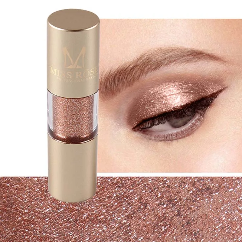 

Brand Liquid Magnificent Shimmer Eyeshadow Makeup Waterproof Metal Glitter Eye Shadow oogschaduw Cosmetics Nude Eyes Pigments