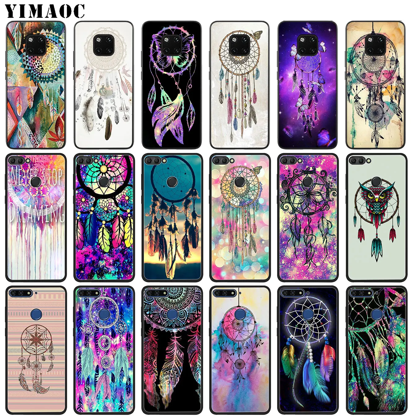 Мягкий силиконовый чехол YIMAOC для Huawei Mate 30 20 10 Pro Lite Nova 5I 5t 5 3i 3|Бамперы| |