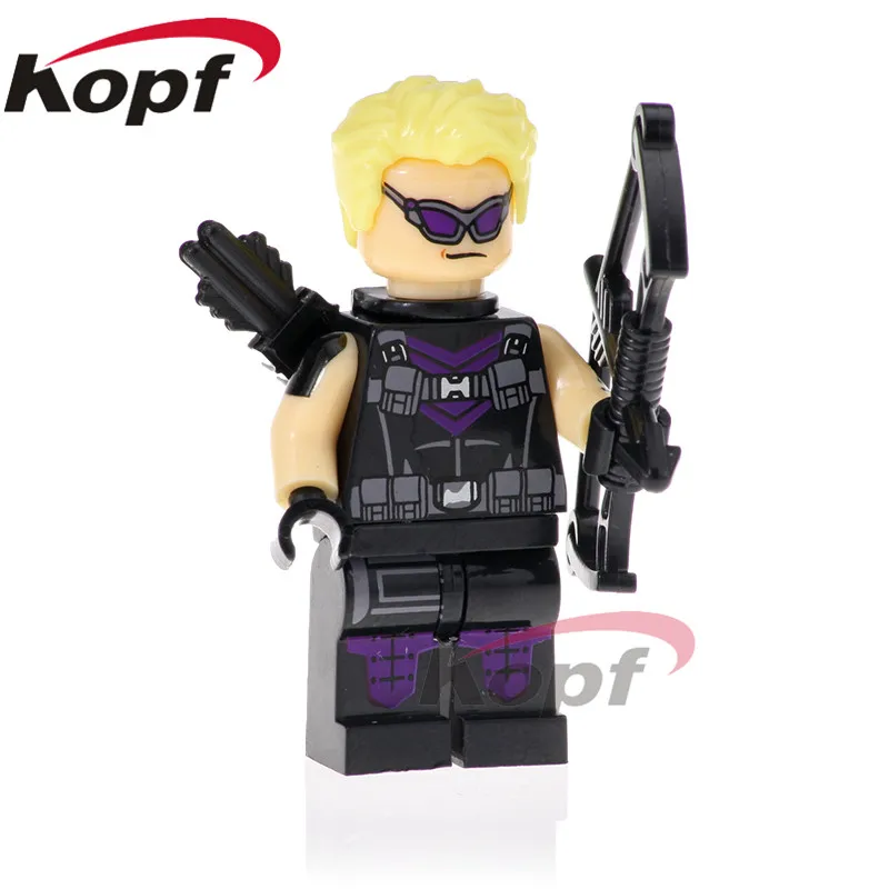 

XH 870 Super Heroes Hawkeye Infinity War Figures Learning Scarlet Nebula Building Blocks Model Toys Bricks For Children