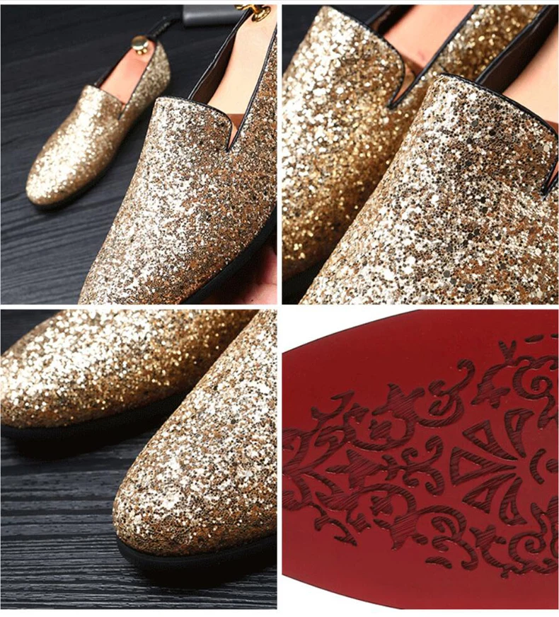 Men's Casual Shoes Mens Shoes Casual Mens Dress Shoes Breathable Slip-On Men's Loafers Flats Driving Shoes Plus Size 46 47 48 (14)